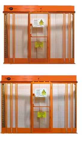 Fullgate Type D lift shaft safety gate