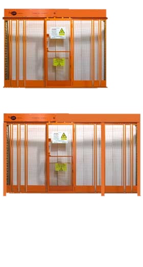 Fullgate Type E lift shaft safety gate